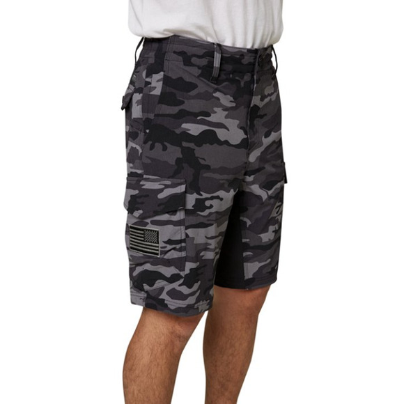 O'Neill GI Jack Traveler Hyper Freak Hybrid Ripstop Shorts Men 50 Black Camo NEW - Picture 13 of 16